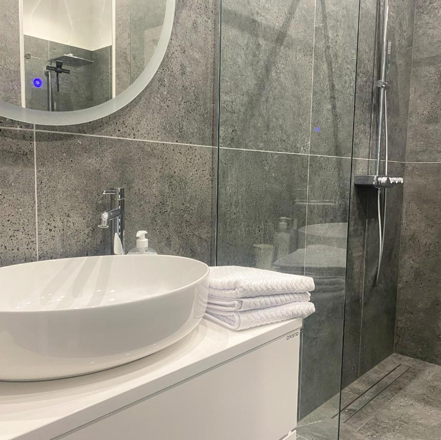 Hanza Tower Apartament Premium Plus Štetín Exteriér fotografie