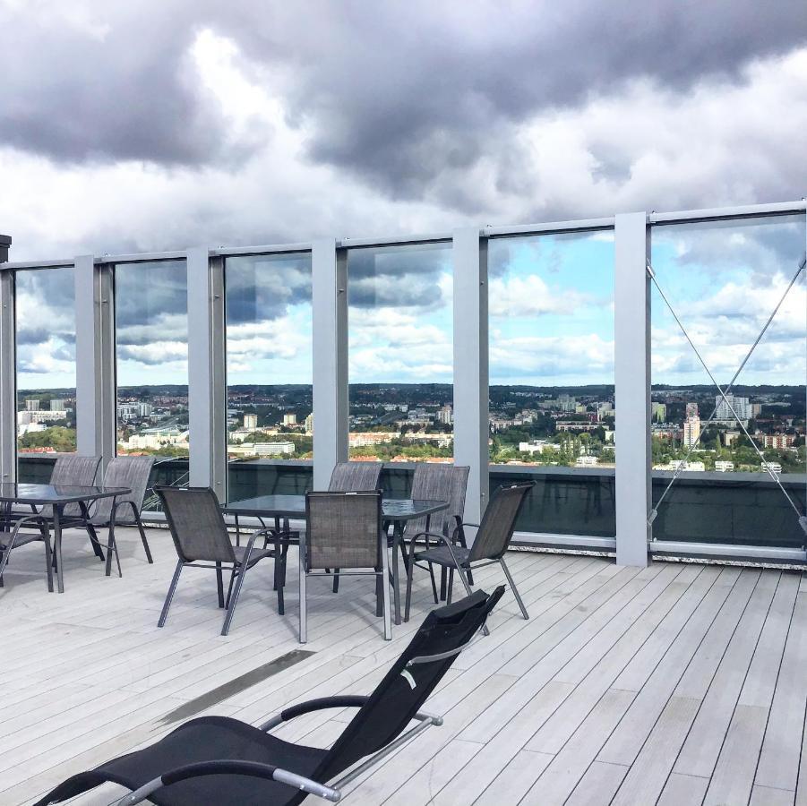 Hanza Tower Apartament Premium Plus Štetín Exteriér fotografie